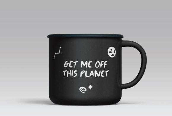 Outer Space Font PNG with transparent background - Preview 4