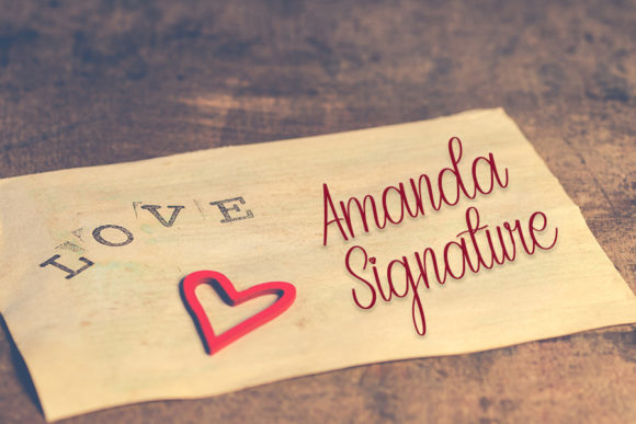 Amanda Font - Preview 3