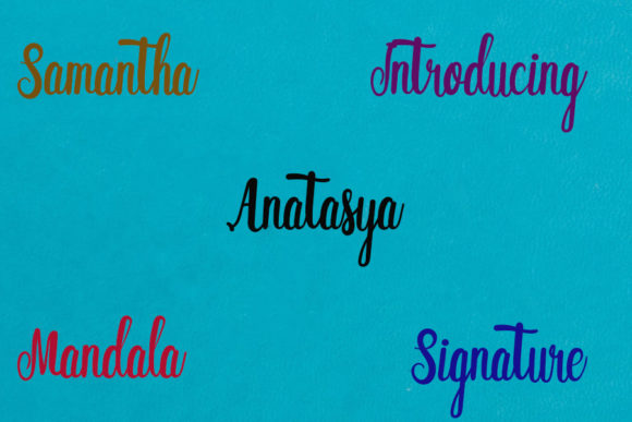 Anatasya Font - Preview 4