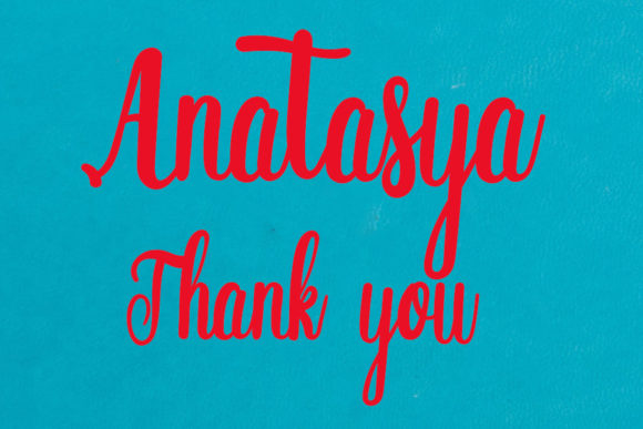 Anatasya Font - Preview 5