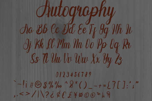 Autography Font - Preview 4