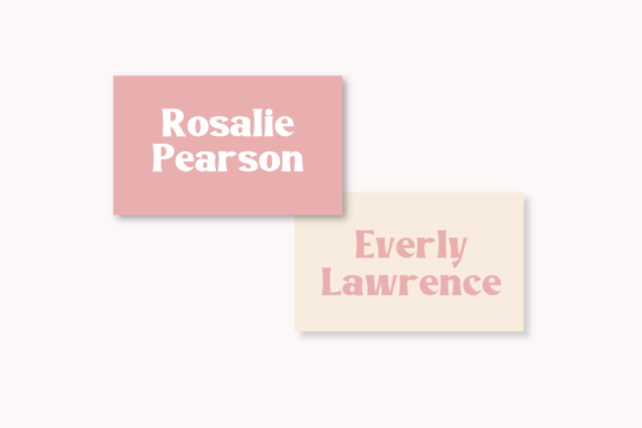 Avecrig Font - Preview 2