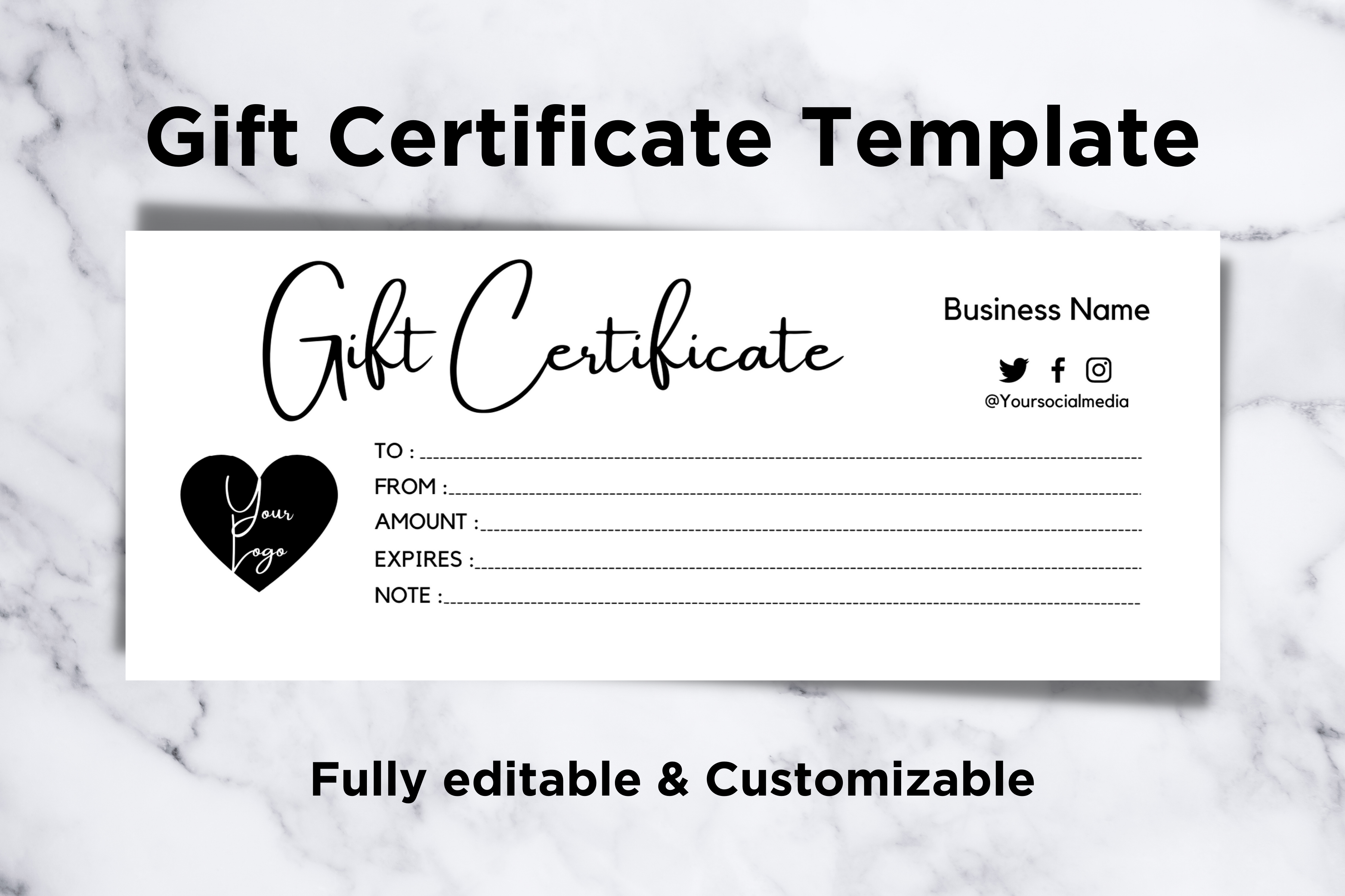 Canva Gift Certificate Template 15
