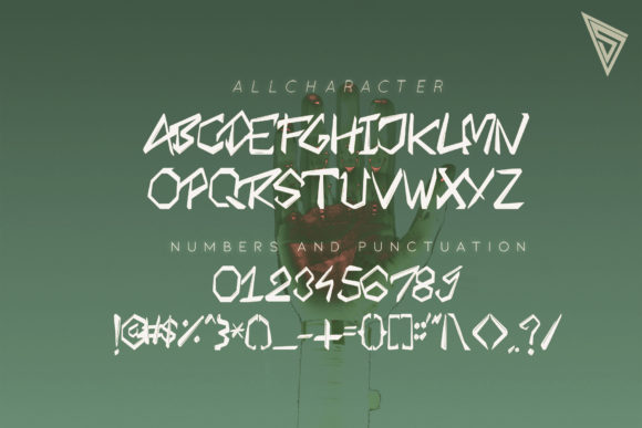 Cyber Gloom Font PNG with transparent background - Preview 2