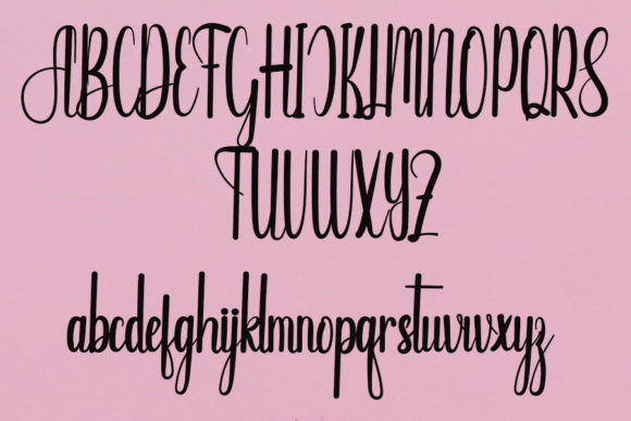 Formal Invitation Font - Preview 3