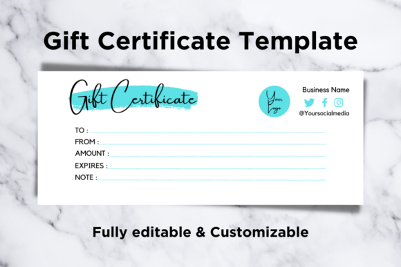 Gift Certificate Template 14