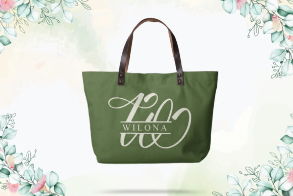 Alindra Monogram Font - Preview 3