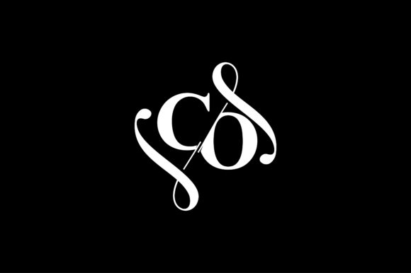 CO Monogram Logo Design V6