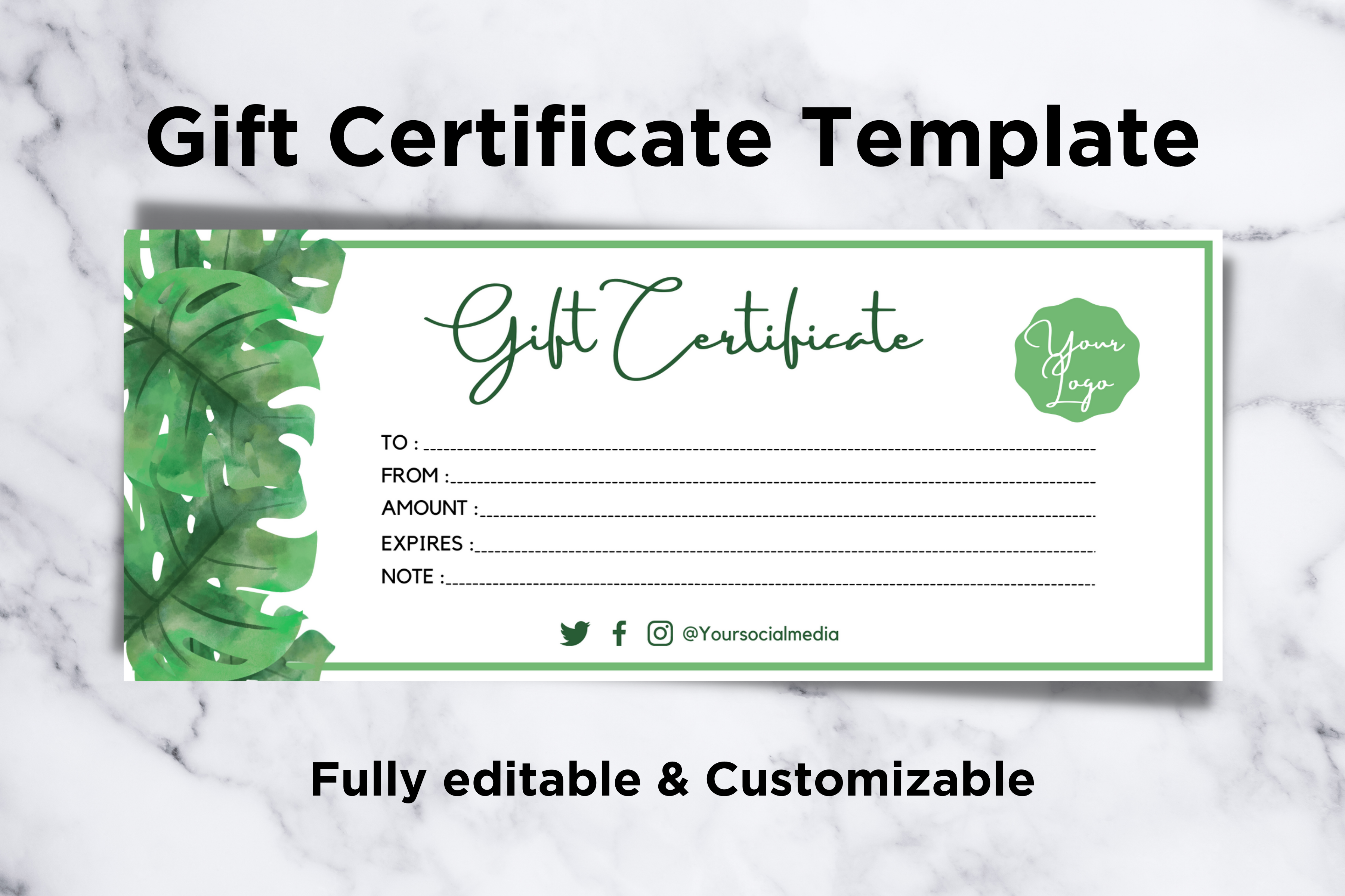 Canva Gift Certificate Template 16