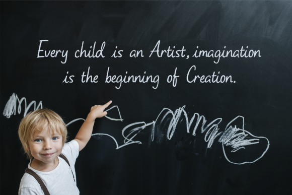 Onlychalk Font PNG with transparent background - Preview 5