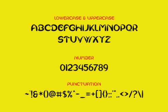 Bureuteu Font - Preview 1
