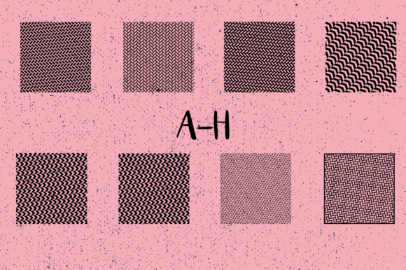 Herringbone Font - Preview 1