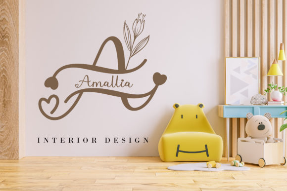 Levina Monogram Font Font PNG with transparent background - Preview 2