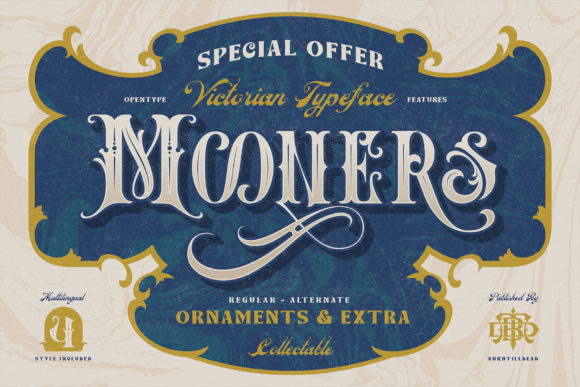 Mooners blackletter font
