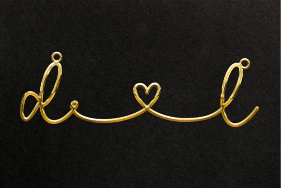 April Birth Flower Font - Preview 6