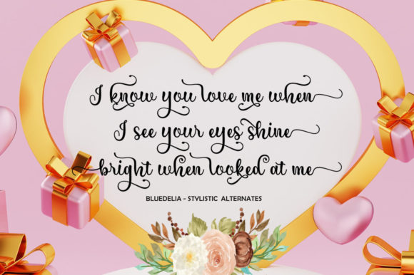 Bluedelia Sript Font - Preview 3