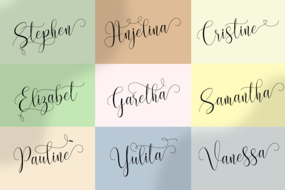 Carligata Font - Preview 4