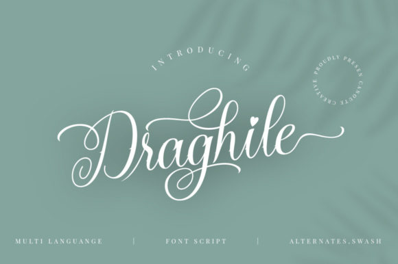 Draghile Font - Preview 1