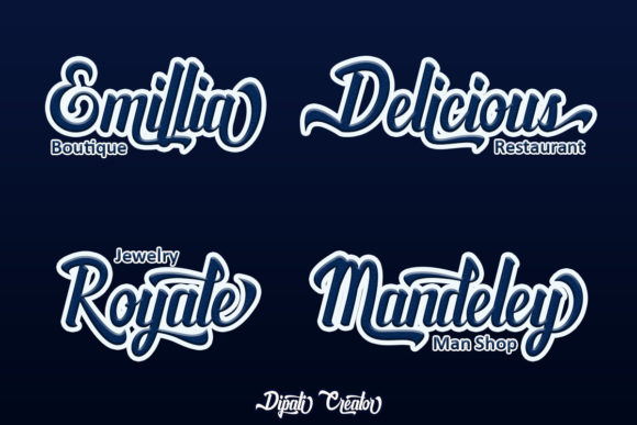 Elegante Font - Preview 3