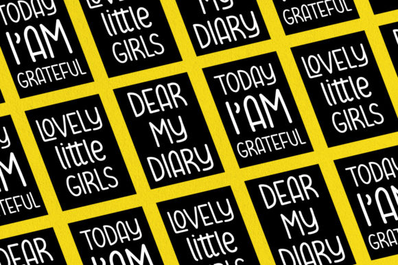 Evoley Notes Font font preview - 5