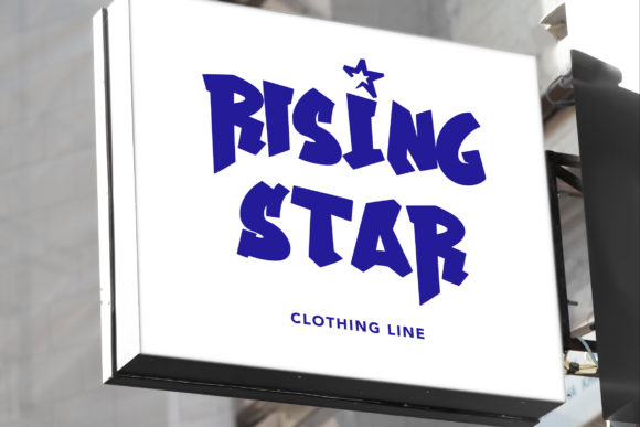 Funky Star Font - Preview 6