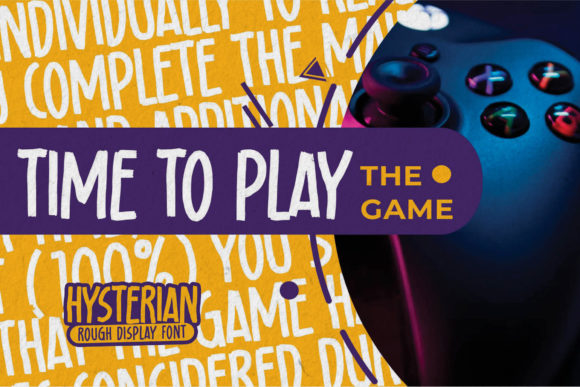 Hysterian Font PNG with transparent background - Preview 5