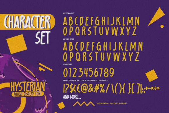 Hysterian Font PNG with transparent background - Preview 6