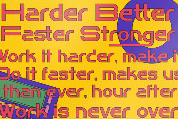 Letbrigor Font PNG with transparent background - Preview 2