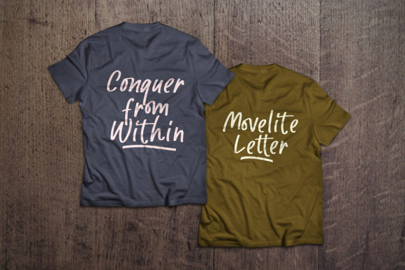 Movelite Font PNG with transparent background - Preview 6