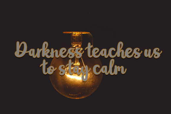 Night Mode Font PNG with transparent background - Preview 1