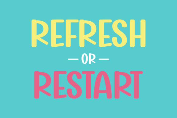 Ningst Kick Day Font PNG with transparent background - Preview 2
