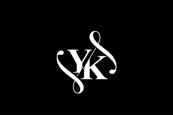YK Monogram Logo Design V6 Graphic by Greenlines Studios · Creative Fabrica