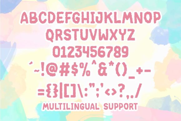 Candy Cloud Font - Preview 4