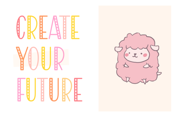 Candy Line Font - Preview 1