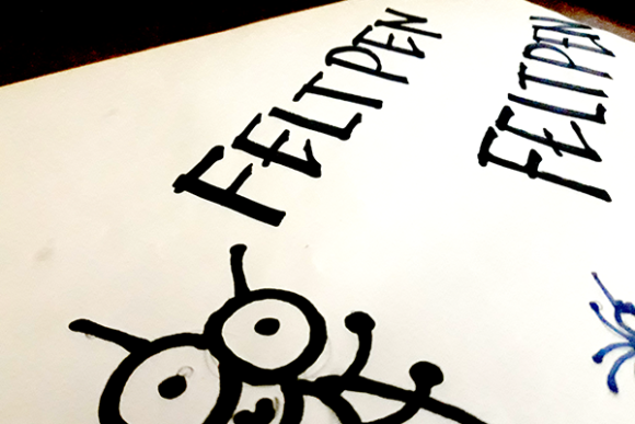 Felt Pen Font - Preview 1