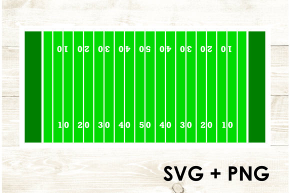 Football Field - Touchdown - Yard Lines
