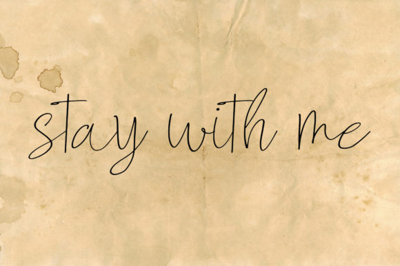 Home Stay Font - Preview 1