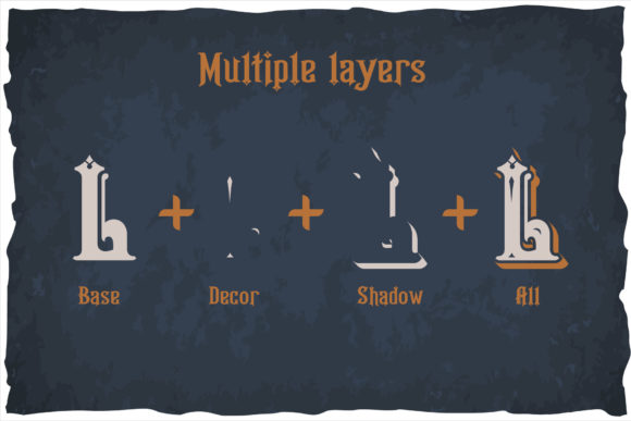 Legranta Font PNG with transparent background - Preview 1