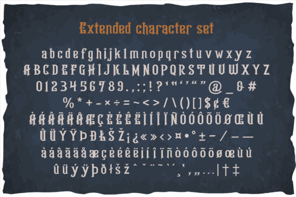 Legranta Font PNG with transparent background - Preview 2