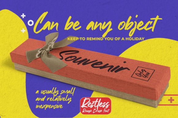 Restless Font PNG with transparent background - Preview 2