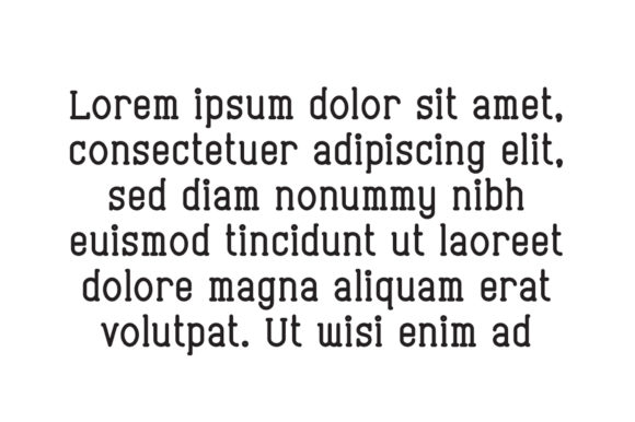 ABC Bold Font - Preview 2