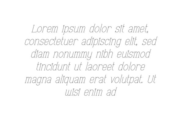 ABC Light Italic Font - Preview 2