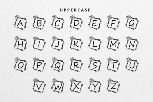 Ayu Monogram Font - Preview 1