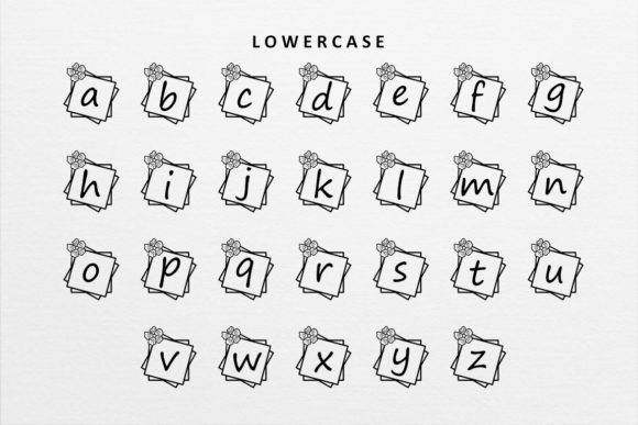 Ayu Monogram Font - Preview 2
