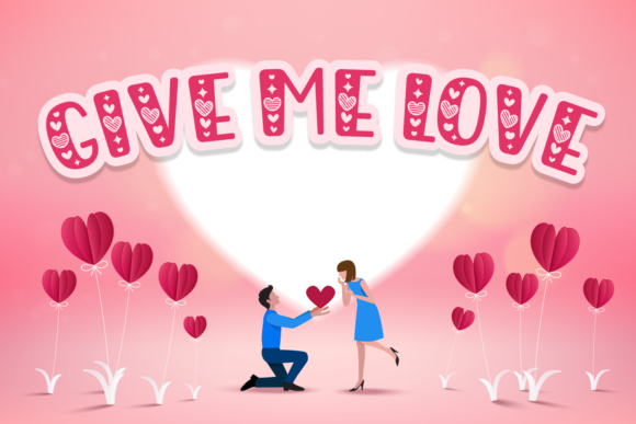 Big Lova Font - Preview 2