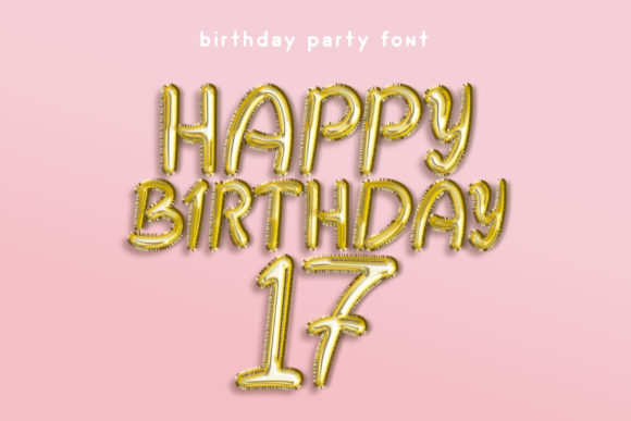 Birthday Party Font - Preview 3
