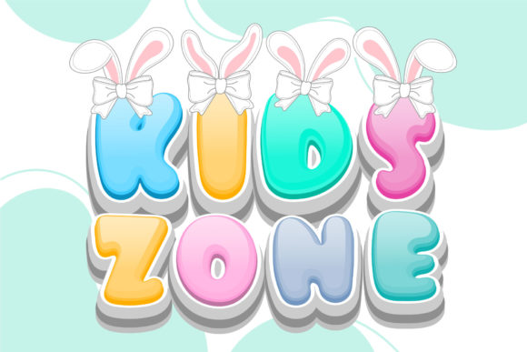 Easter Bunny Font - Preview 4