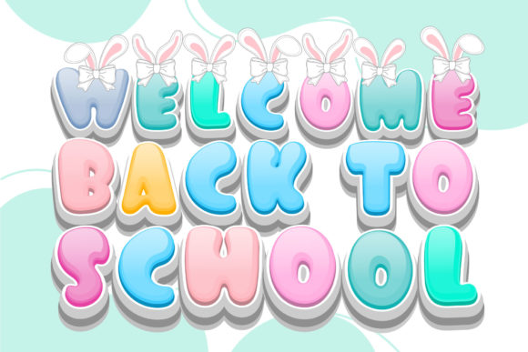 Easter Bunny Font - Preview 6