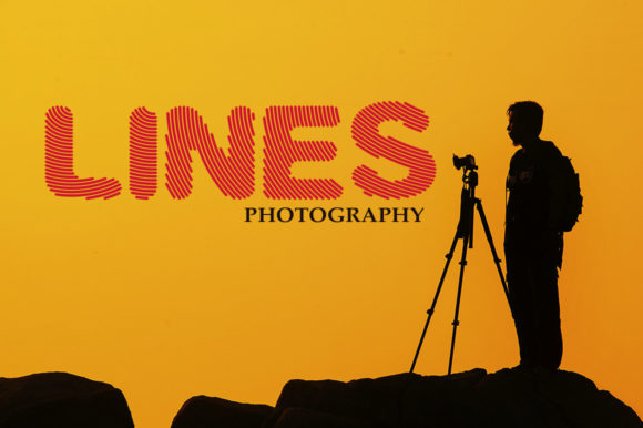 Finger Line Font - Preview 3
