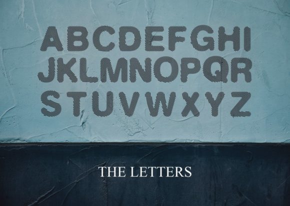 Finger Line Font - Preview 2